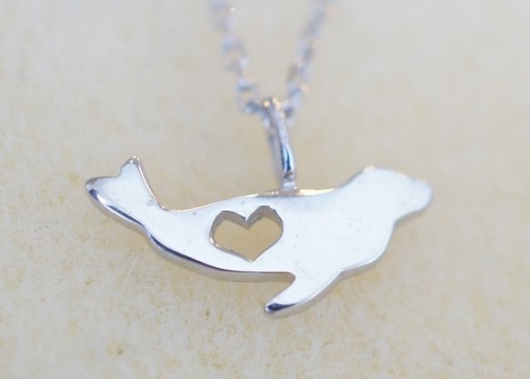 アザラシネックレス ツヤ シルバーカラー＜Zooシリーズ＞